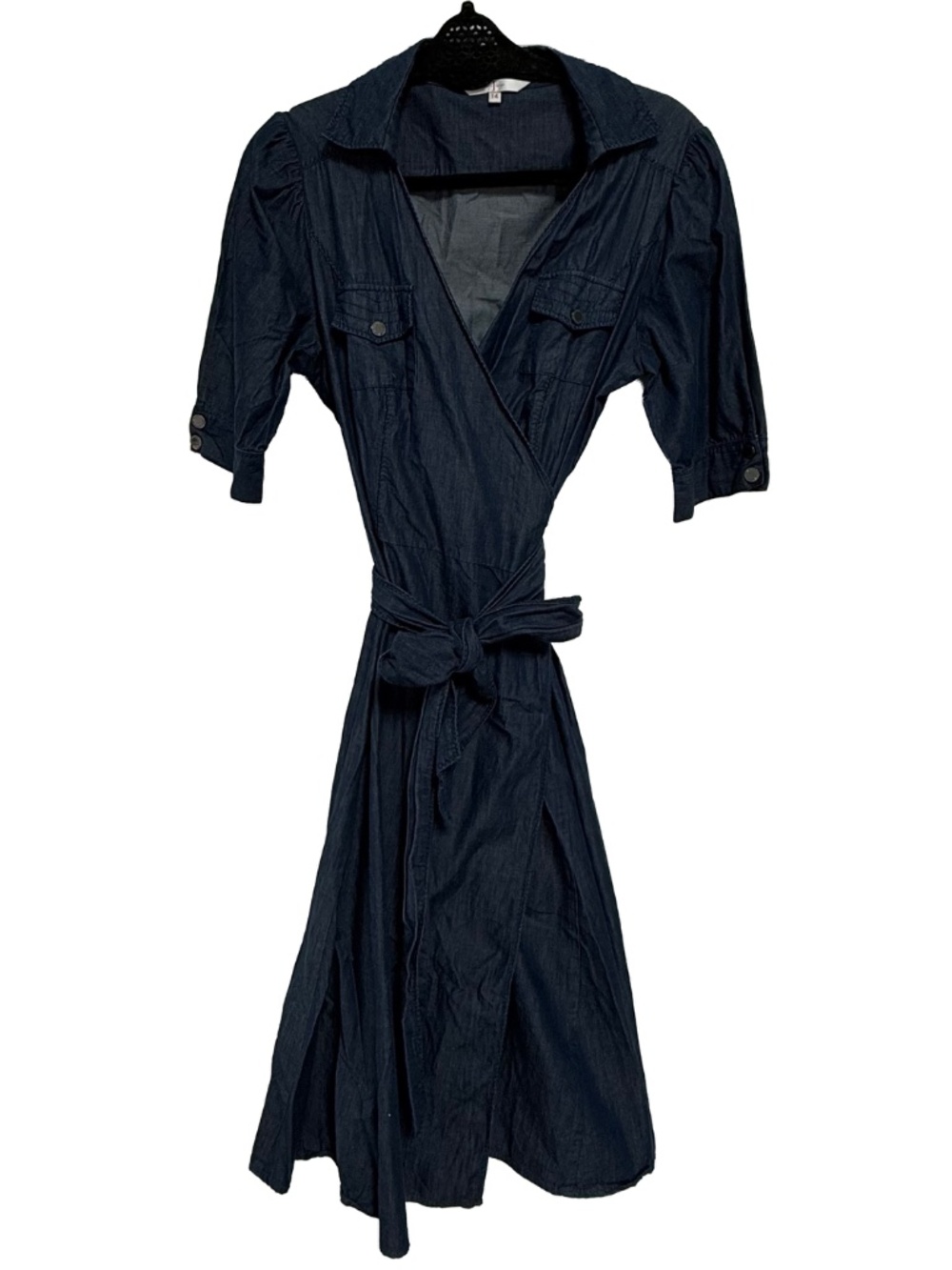 Jasper Conran Denim Wrap Dress